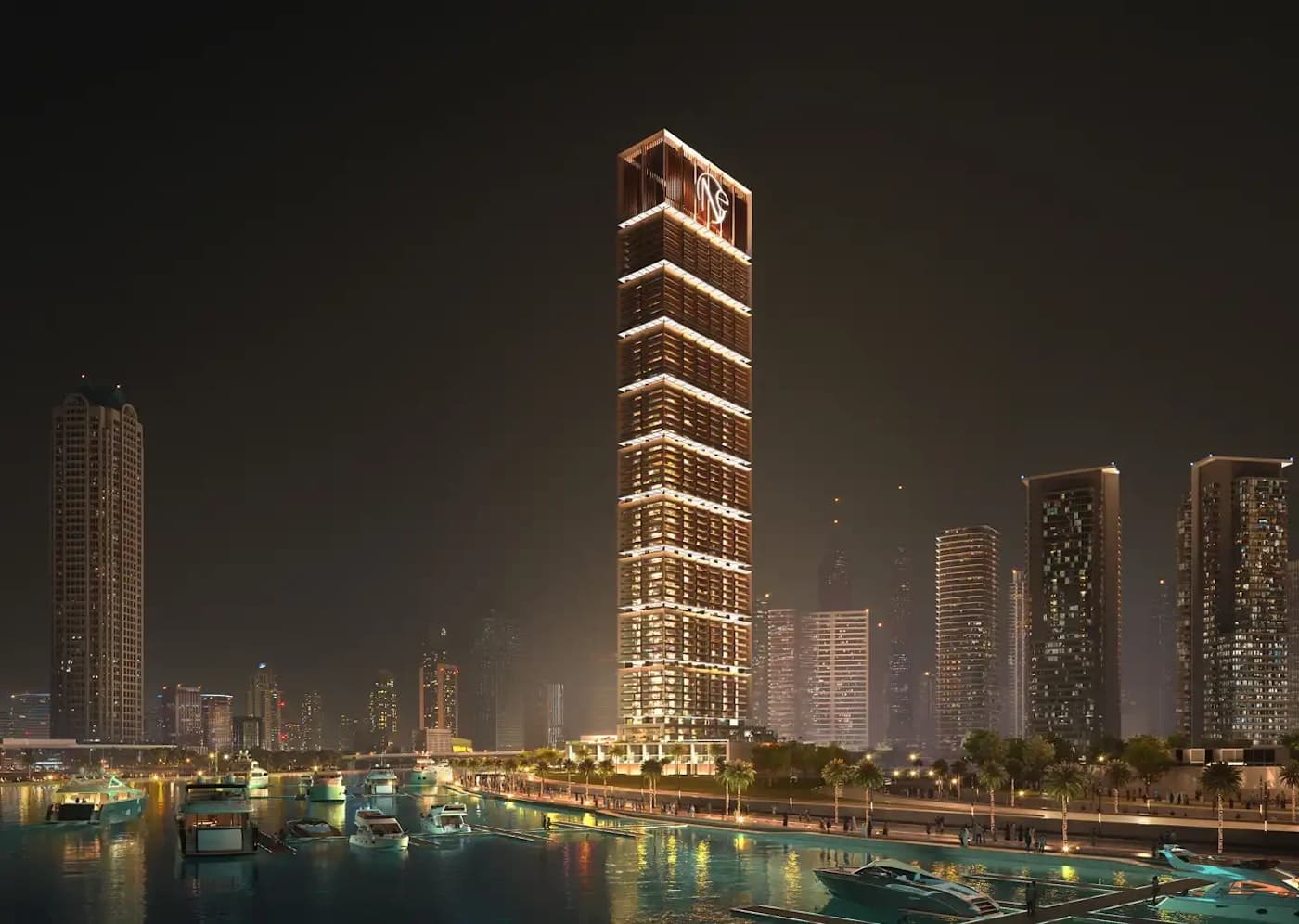 One by Binghatti render